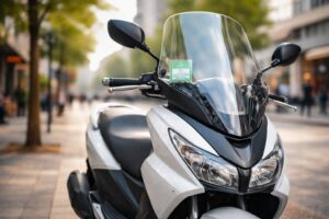 découvrez où placer correctement la vignette d’assurance sur votre scooter pour être en conformité avec la loi et éviter les amendes.