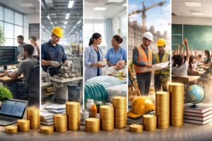 explorez les variations du salaire moyen aux états-unis selon les différents secteurs d'activité et comprenez les facteurs influençant ces écarts.