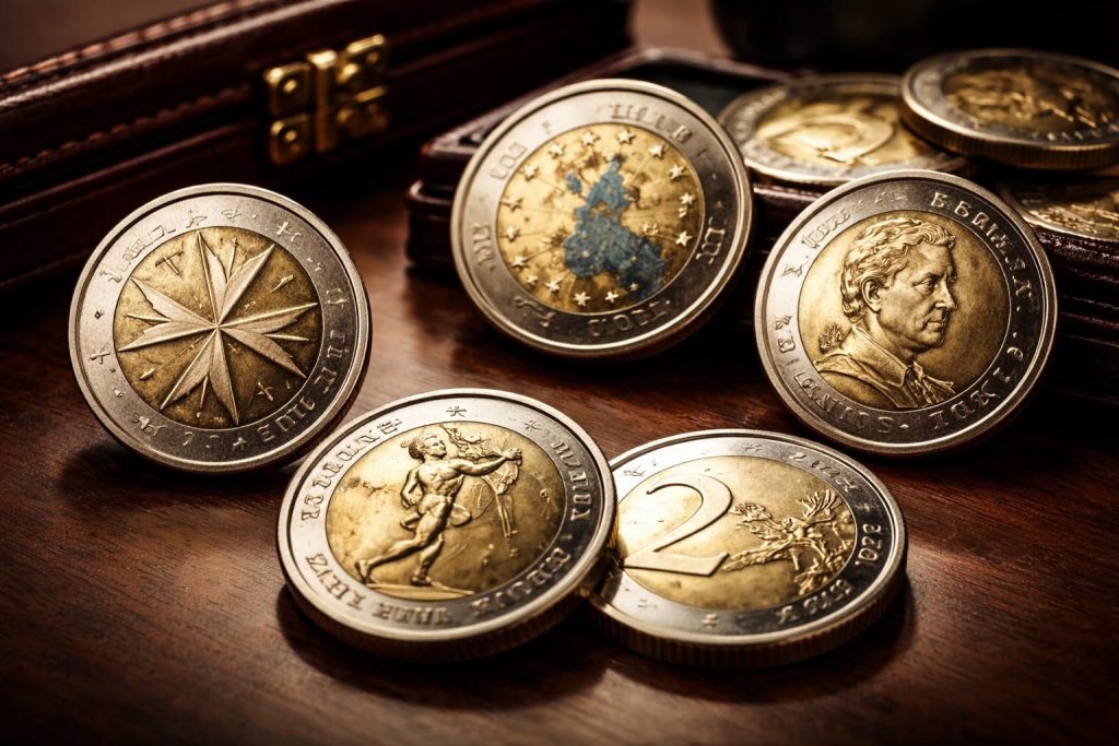 découvrez les pièces de 2 euros rares et précieuses qui peuvent augmenter la valeur de votre collection numismatique. apprenez à les reconnaître et à les valoriser.